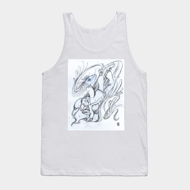 Battle Tank Top by Alina Chau